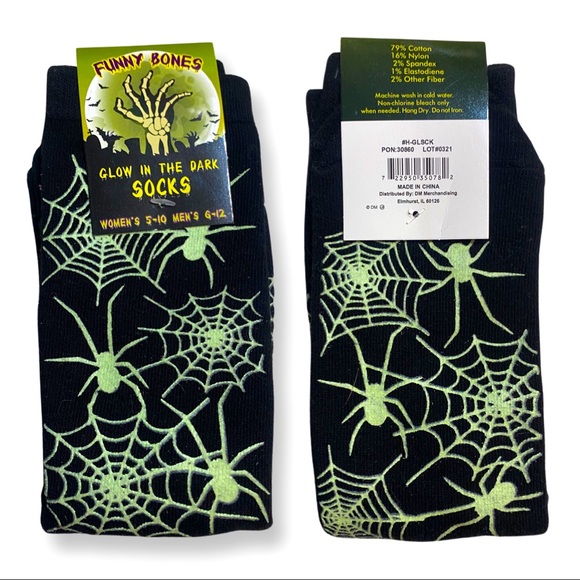 funny bones Accessories - ⭐️5/$20⭐️ Spider web socks